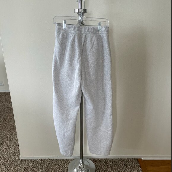 NWT ABERCROMBIE HIGH RISE BARREL SUNDAY SWEATPANTS--WOMEN'S SMALL--GREY - Picture 7 of 11
